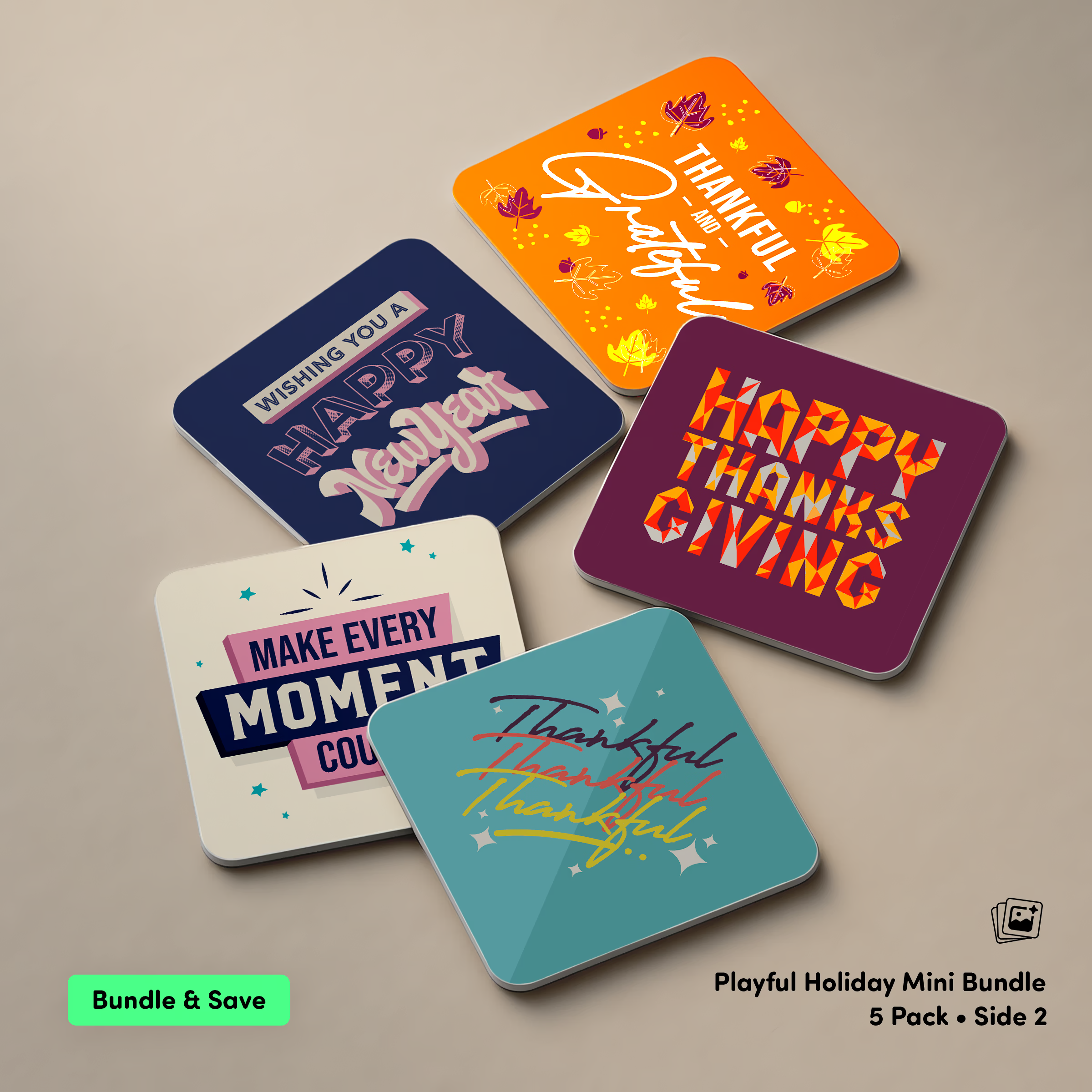 Playful Holiday Mini Bundle (5-Pack)