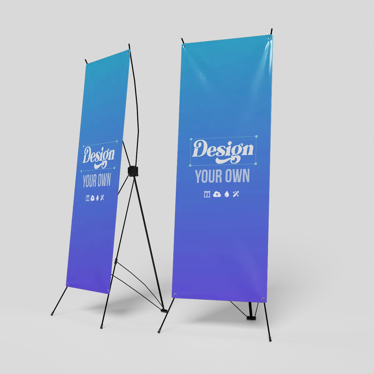 Custom Popup X-Stand Banner