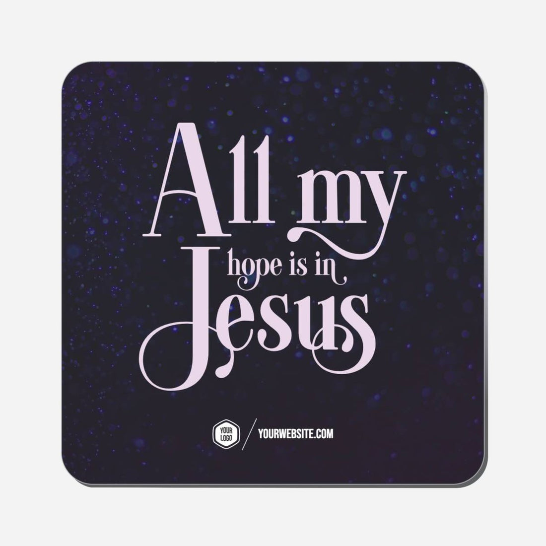 All My Hope Is In Jesus - Classic Shape Preview