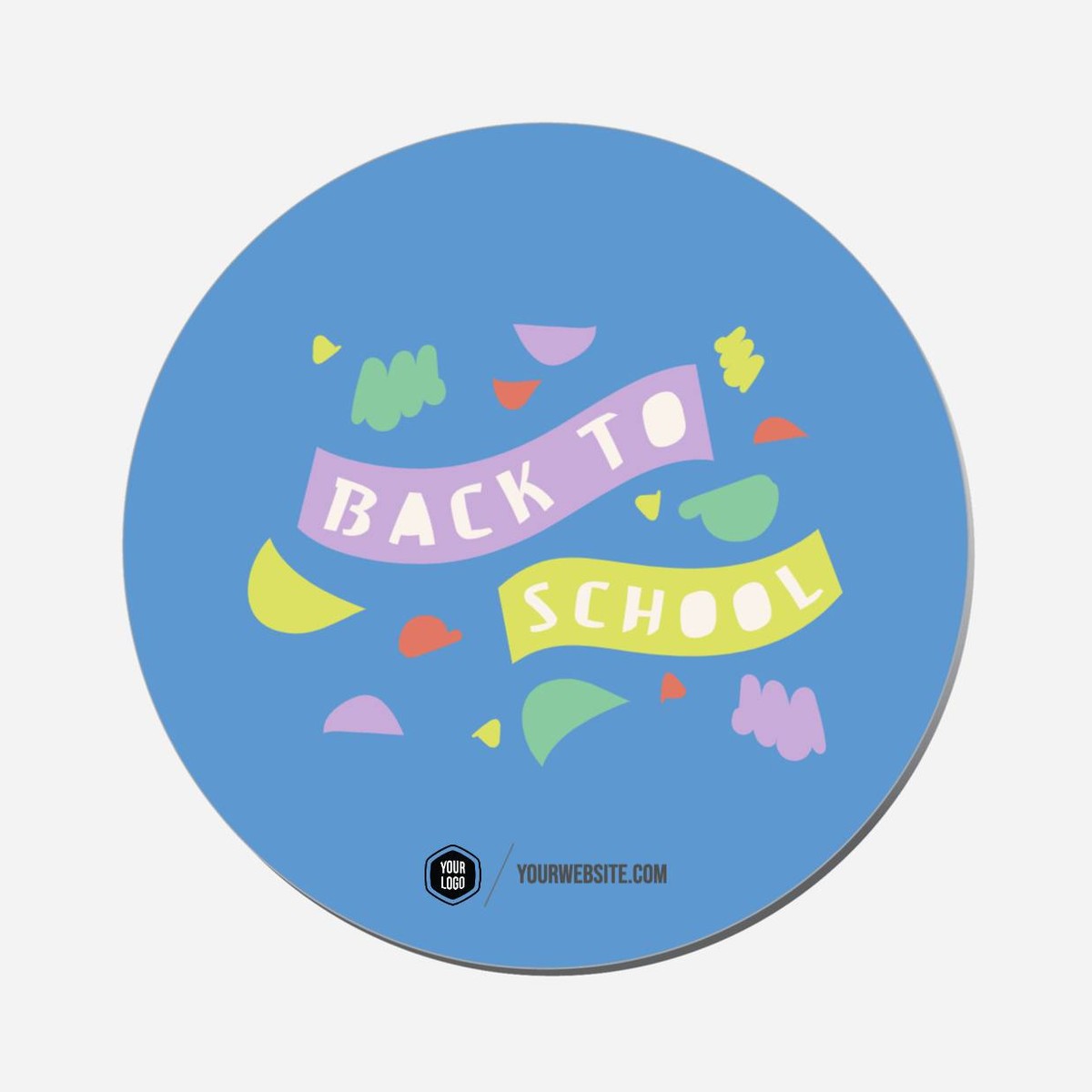 Back To School - Circle Shape Preview