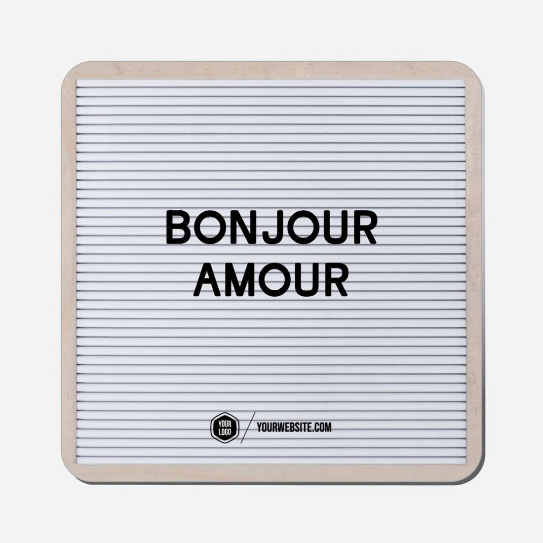 Bonjour Amour - Classic Shape Preview