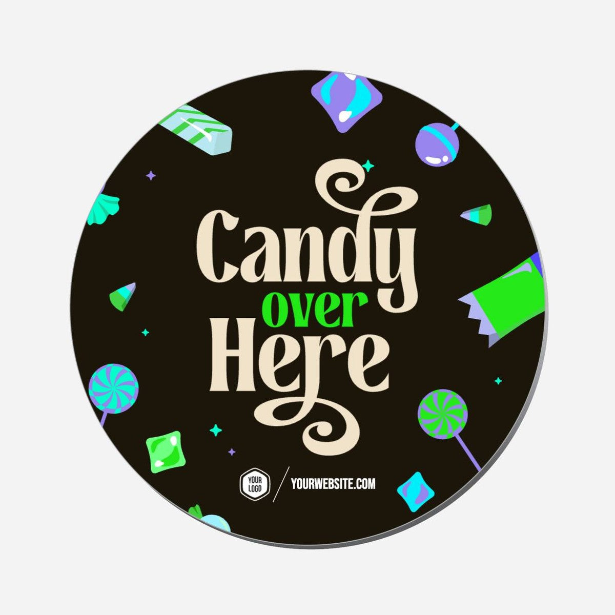 Candy Over Here - Circle Shape Preview