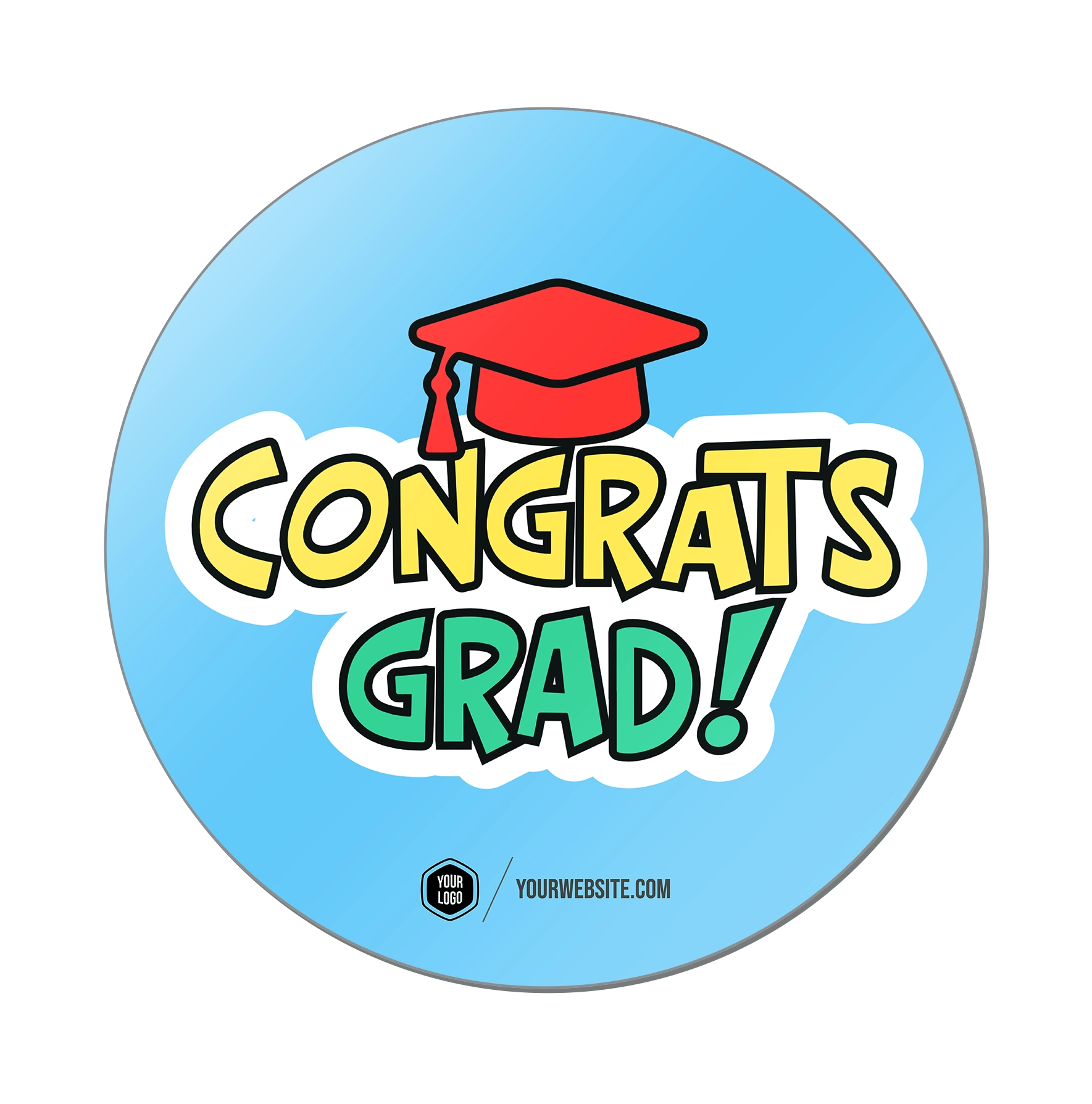 Congrats Grad Popsigns