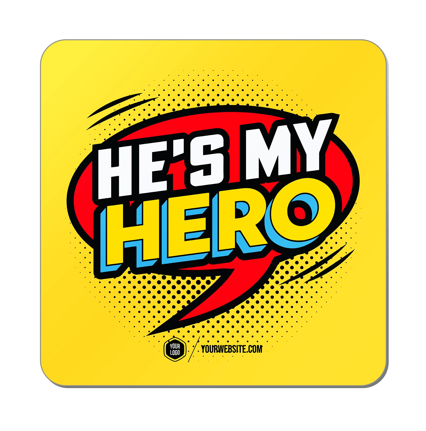 Dad Is My Superhero Popsigns