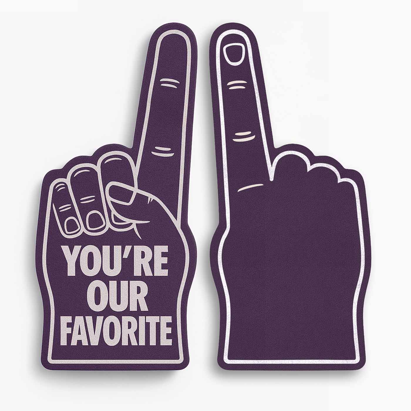 Custom 18-Inch Foam Fingers