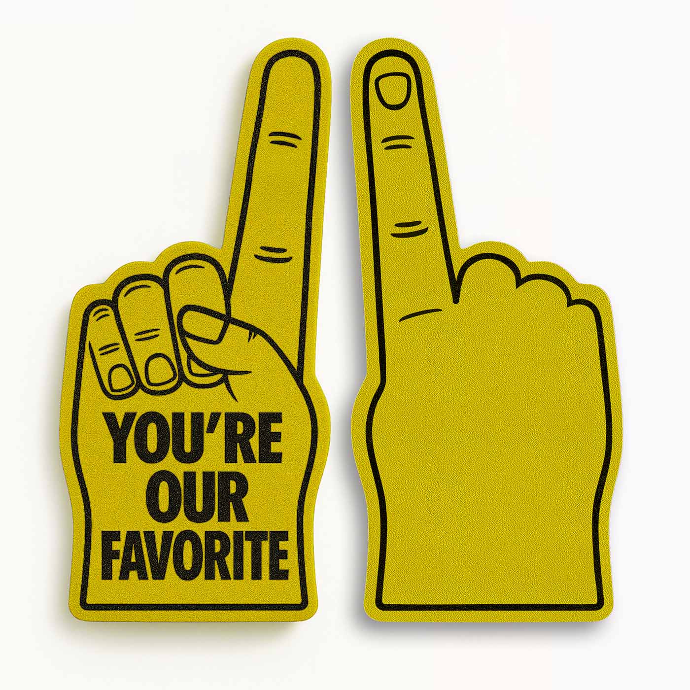 Custom 18-Inch Foam Fingers