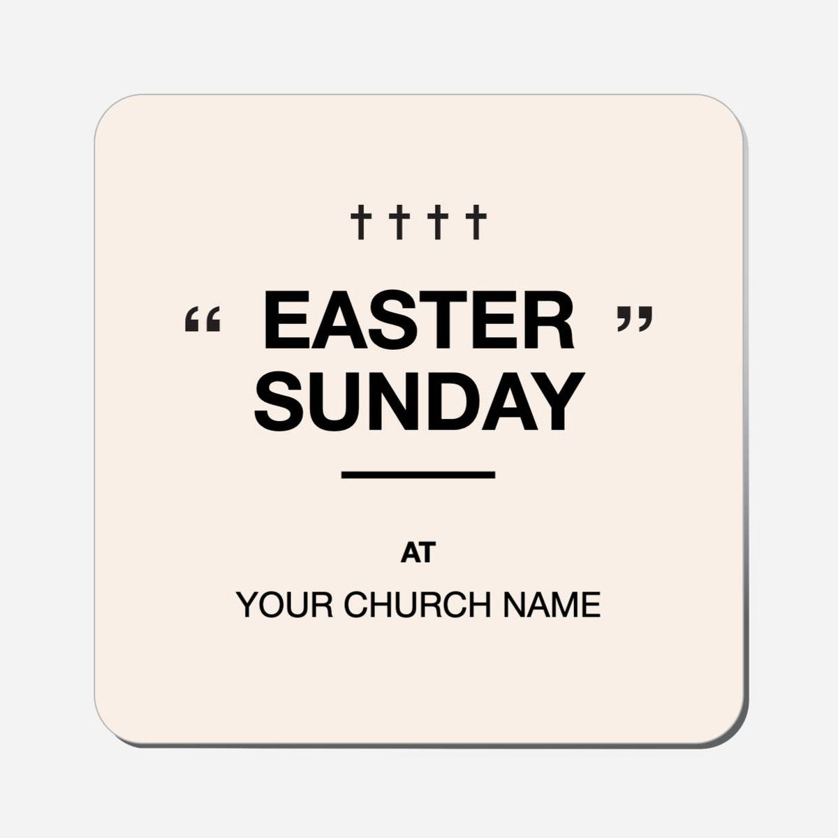Easter Sunday - Classic Shape Preview