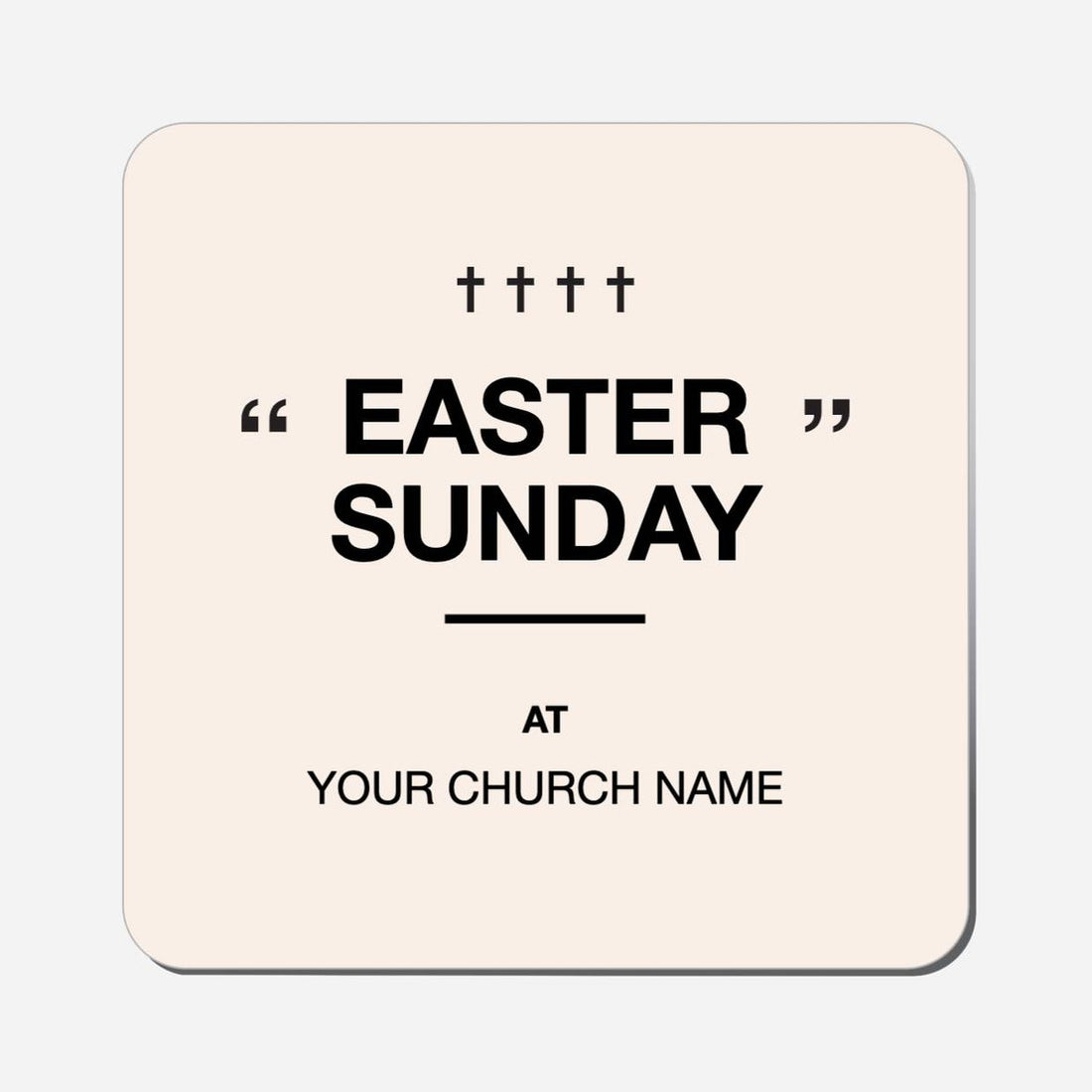 Easter Sunday - Classic Shape Preview
