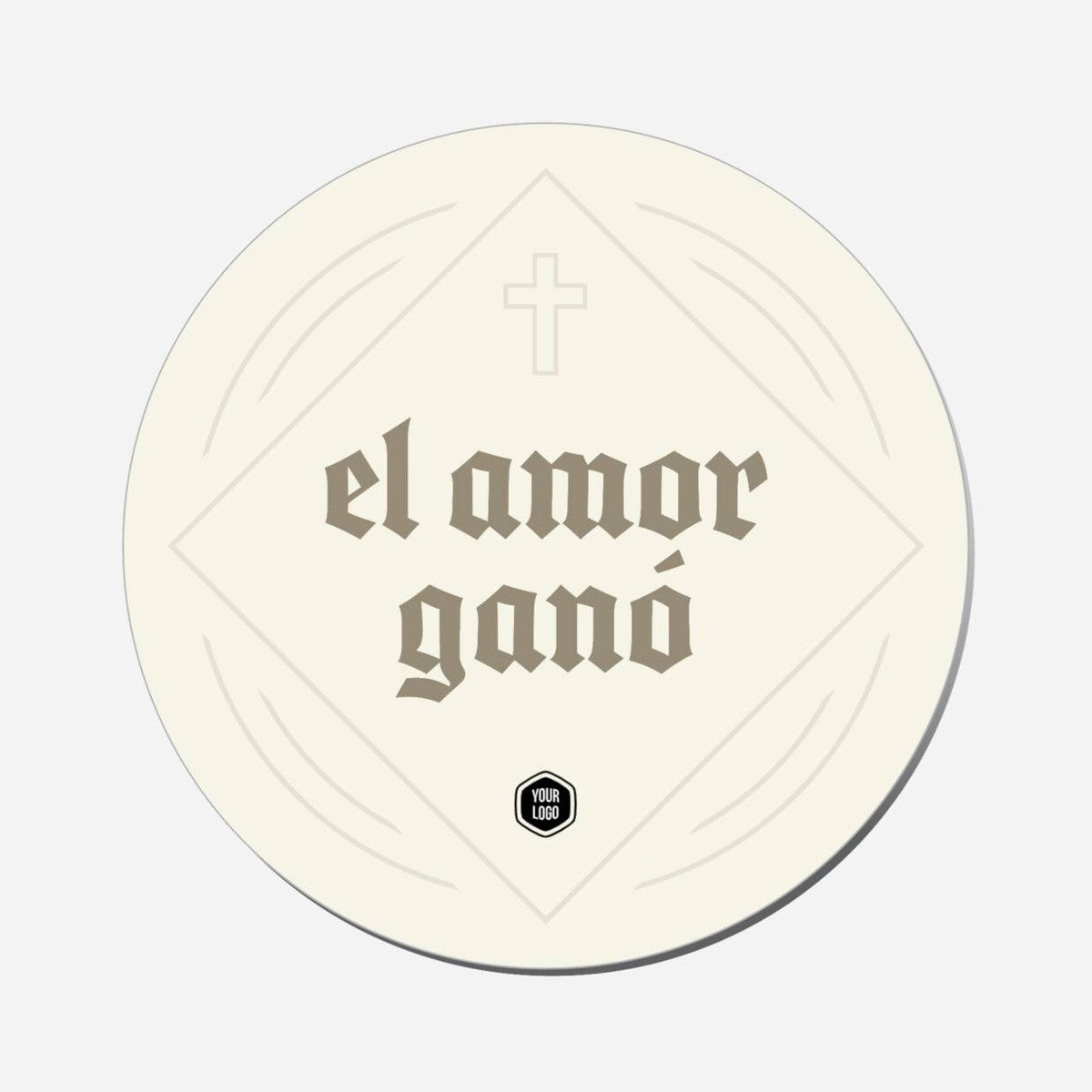 El Amor Ganó - Circle Shape Preview