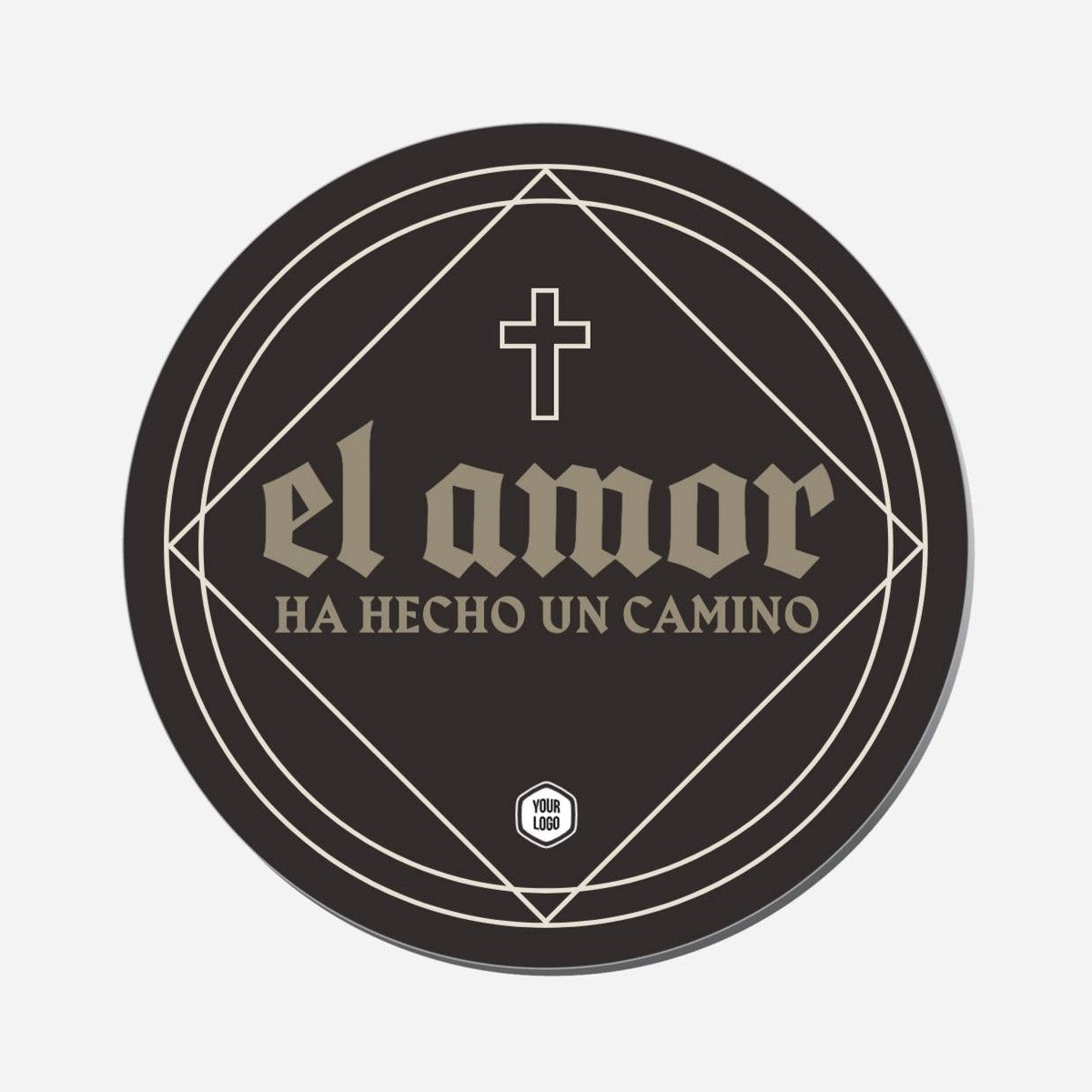 El Amor Ha Hecho Un Camino - Circle Shape Preview