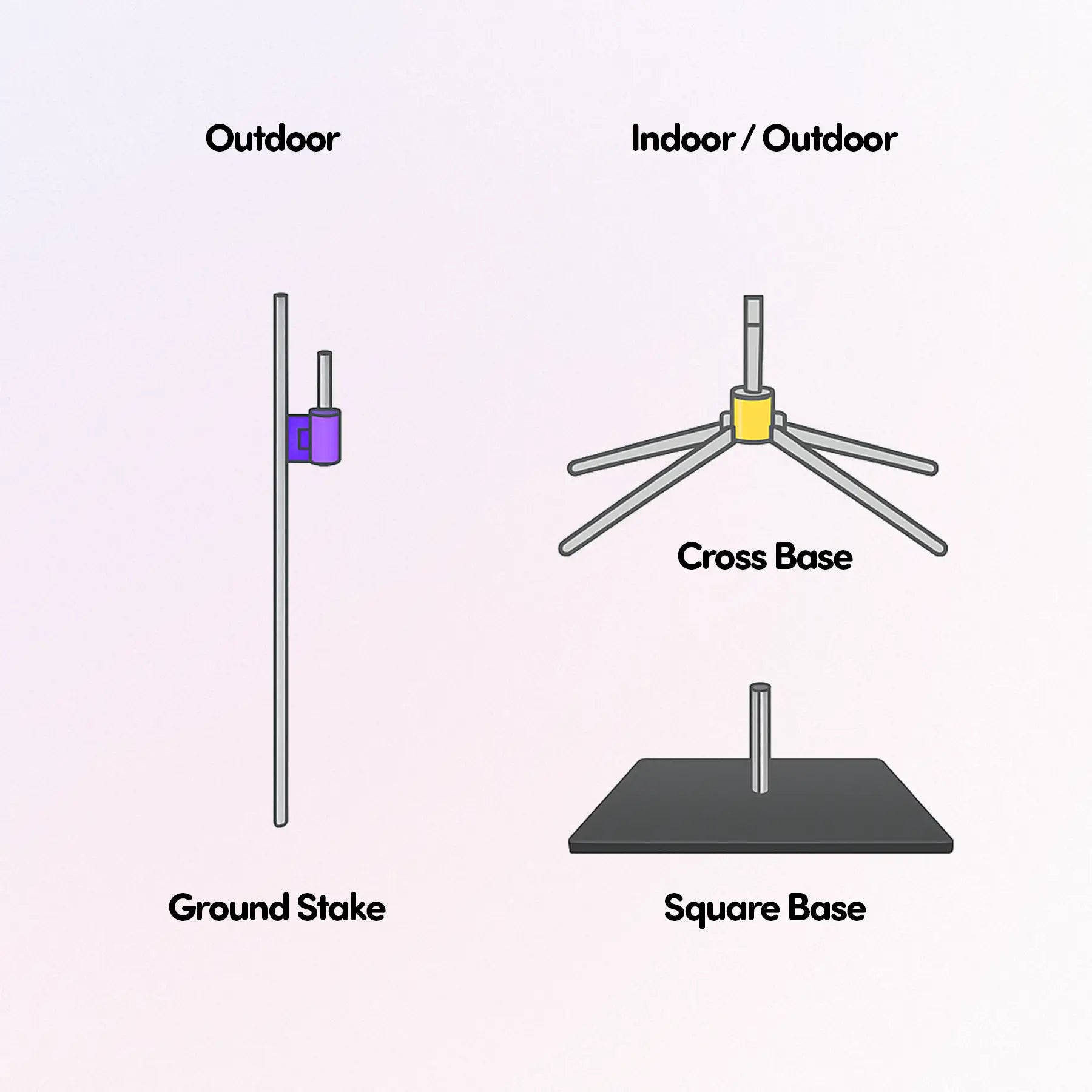 Classic Welcome — Premium Feather Flags