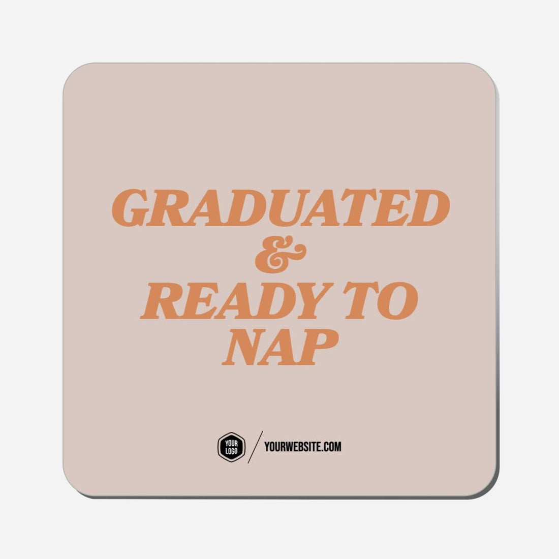 Graduated & Ready To Nap - Classic Shape Preview