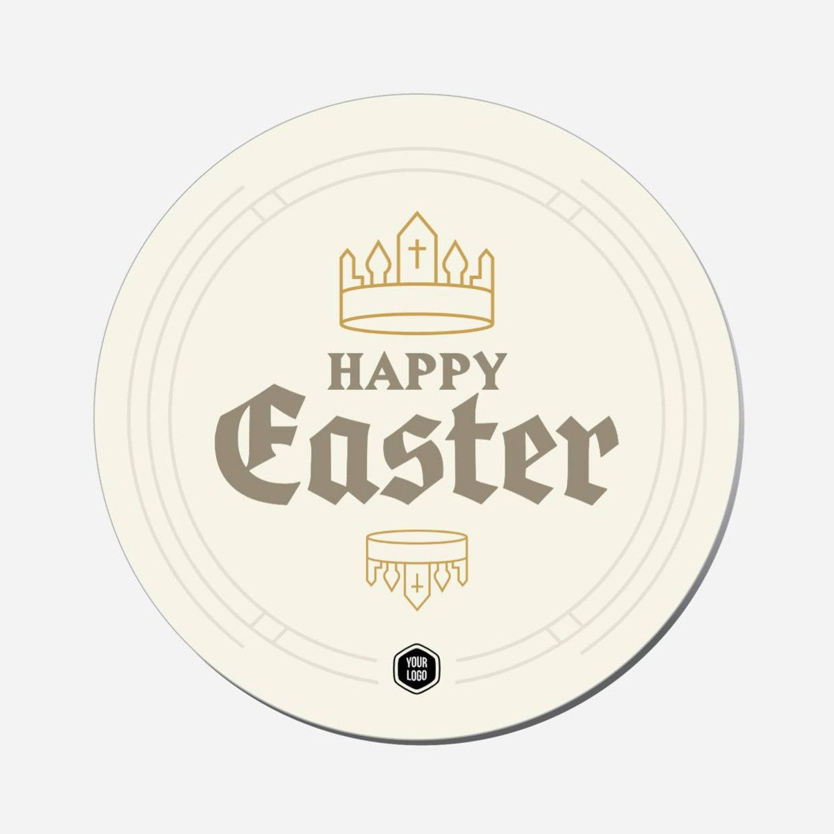 Happy Easter - Circle Shape Preview