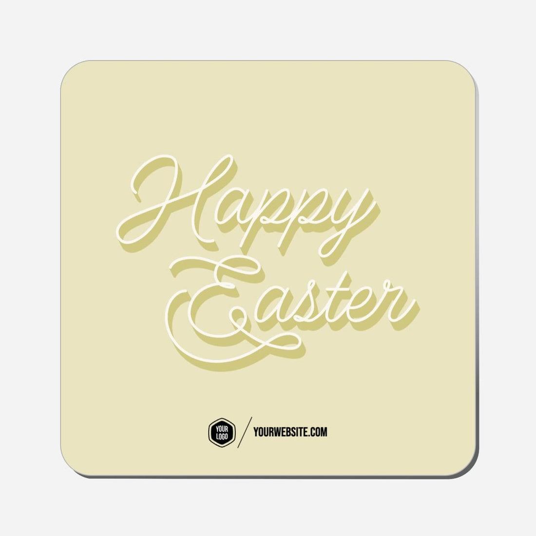Happy Easter - Classic Shape Preview