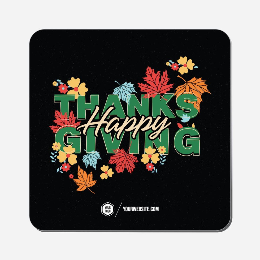 Happy Thanksgiving - Classic Shape Preview