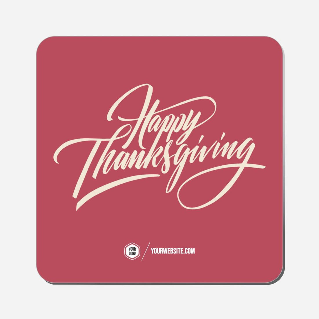 Happy Thanksgiving - Classic Shape Preview