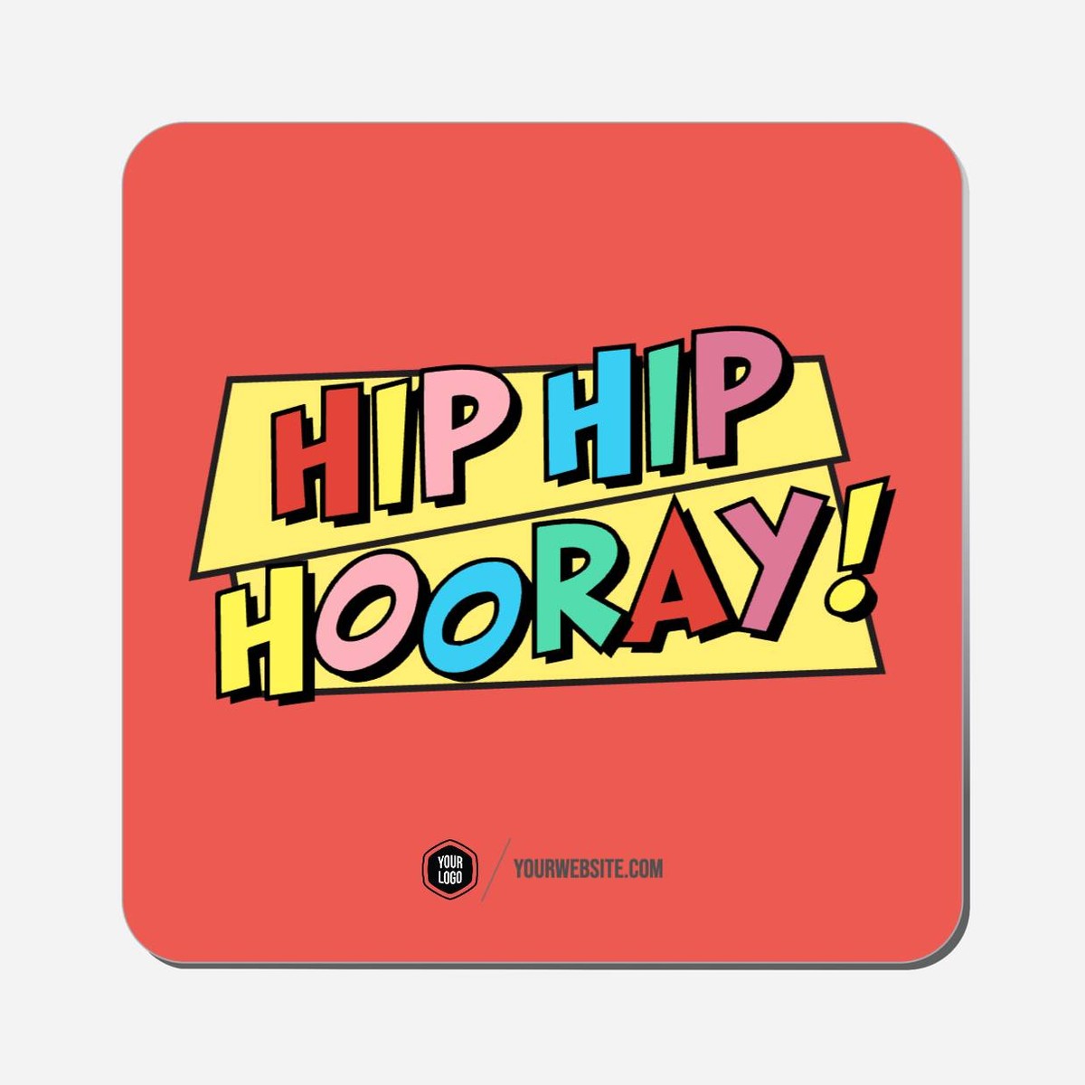 Hip Hip Hooray! - Classic Shape Preview
