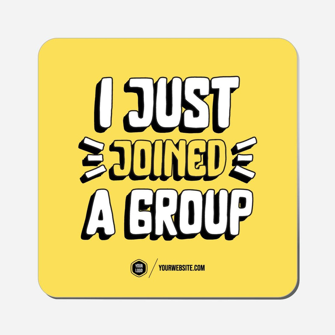 I Just Joined A Group - Classic Shape Preview