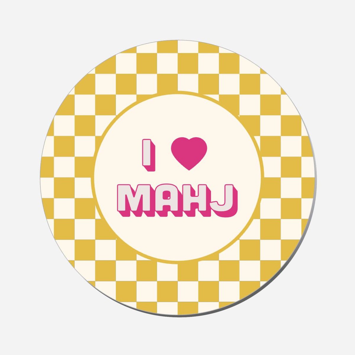 I Love Mahj - Circle Shape Preview