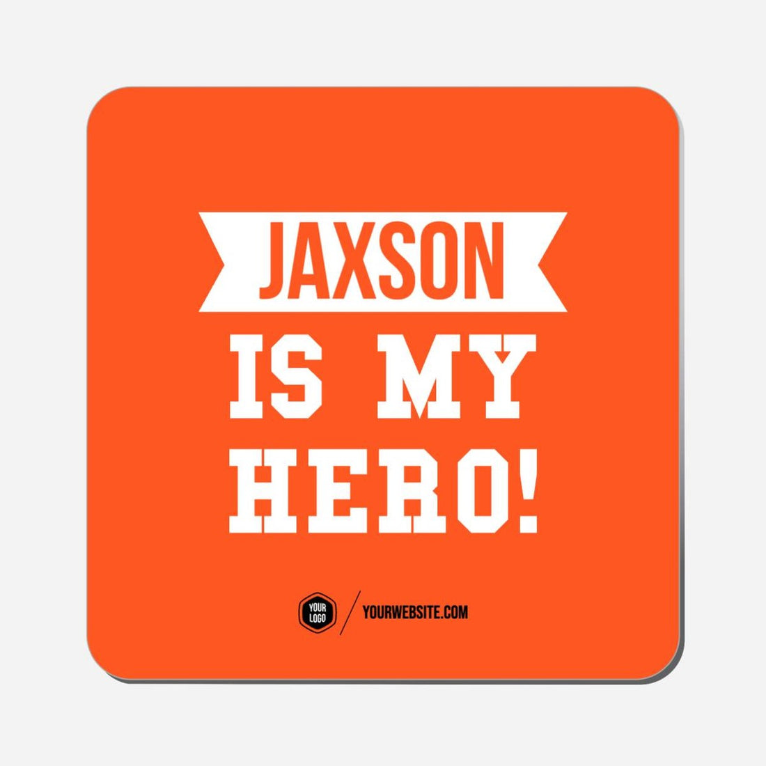 Jaxson Is My Hero! - Classic Shape Preview