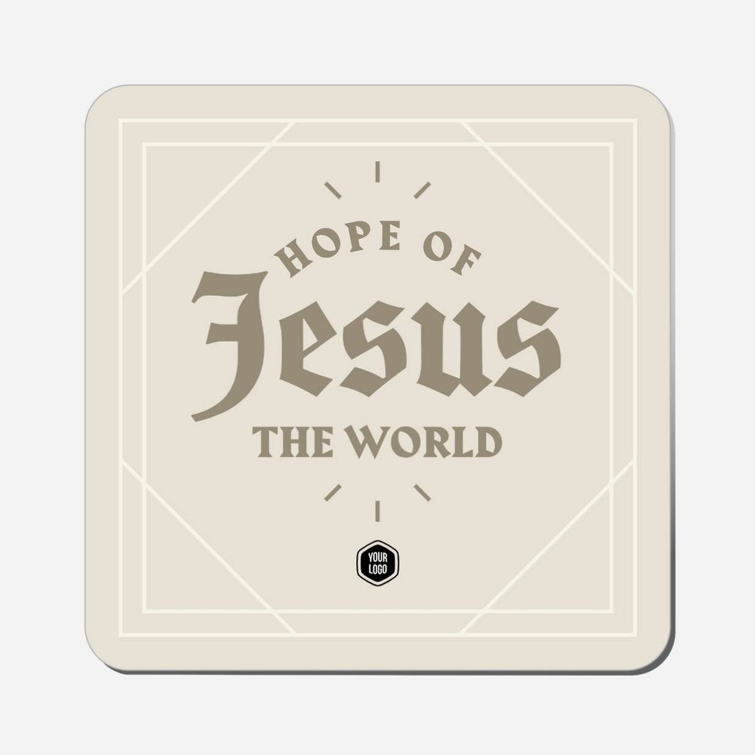 Jesus Hope Of The World - Classic Shape Preview