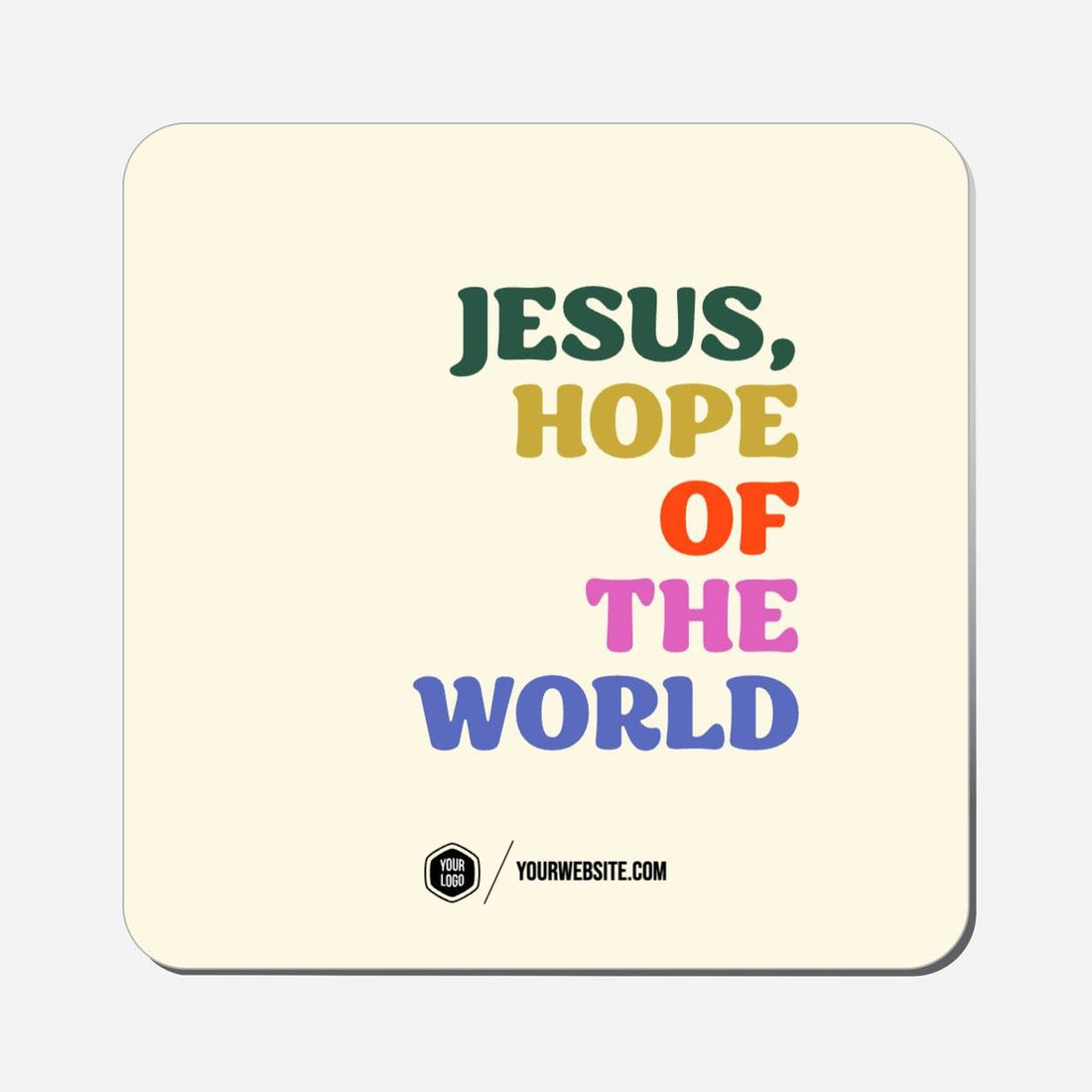 Jesus, Hope Of The World - Classic Shape Preview