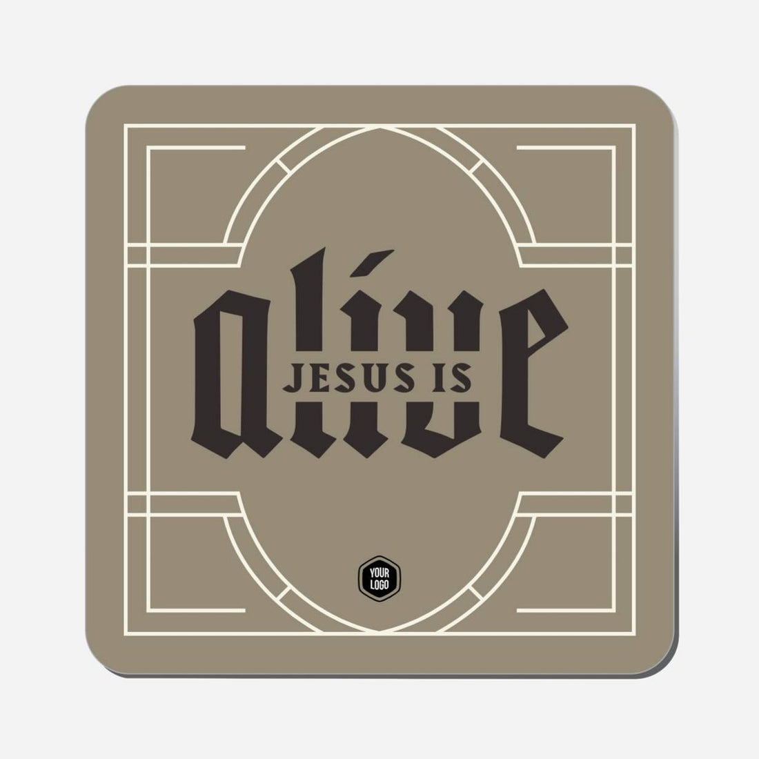 Jesus Is Alive - Classic Shape Preview