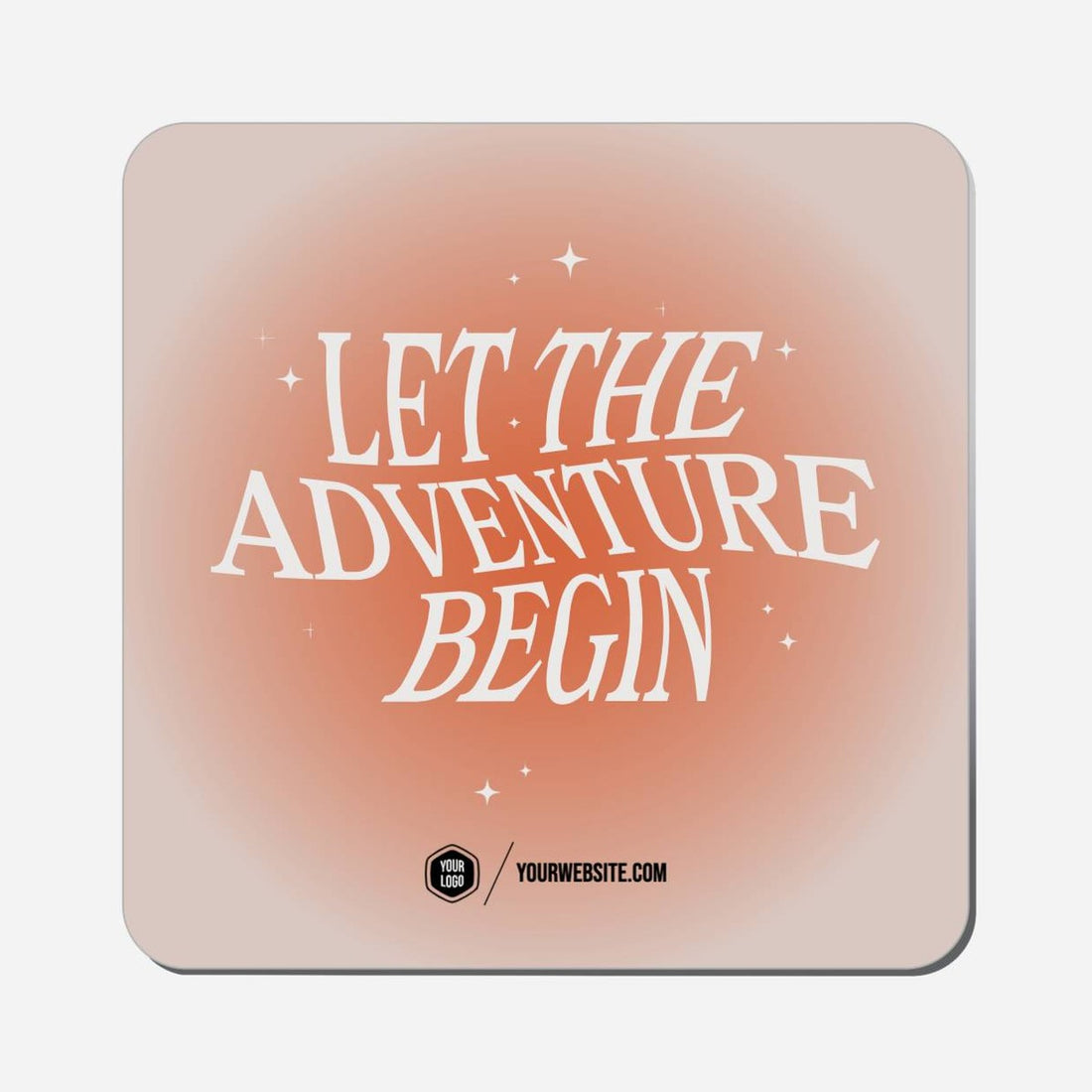 Let The Adventure Begin - Classic Shape Preview