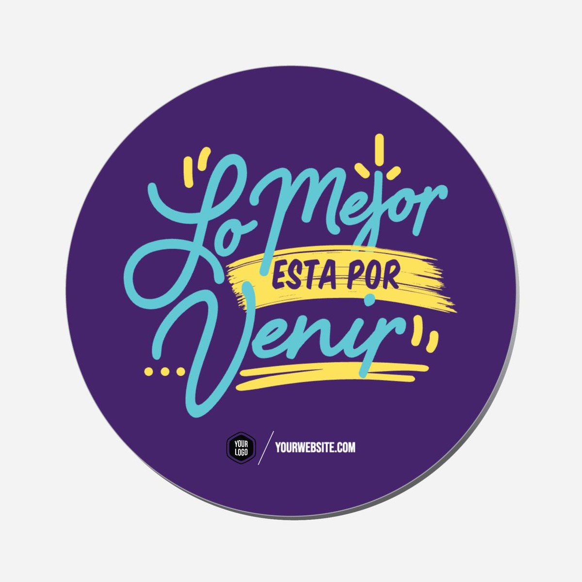 Lo Mejor Esta Por Venir - Circle Shape Preview