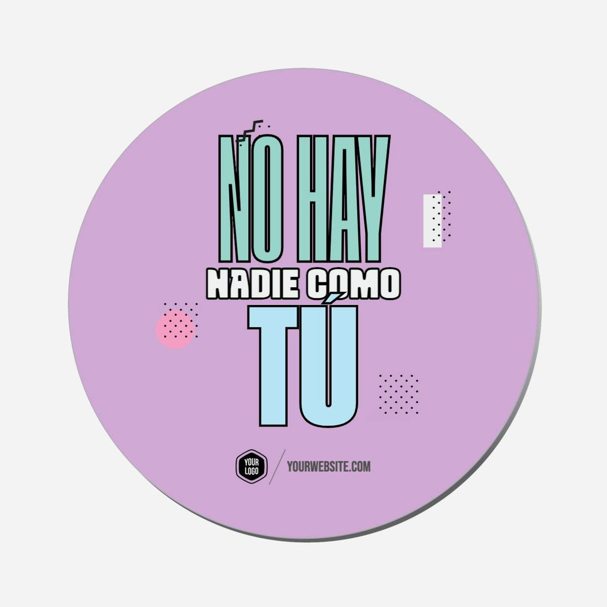 No Hay Nadie Como Tú - Circle Shape Preview