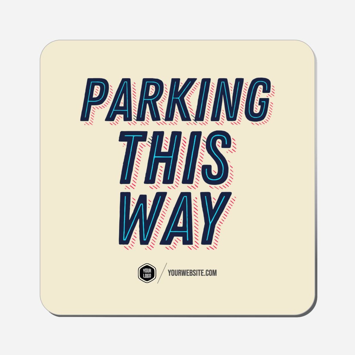 Parking This Way - Classic Shape Preview
