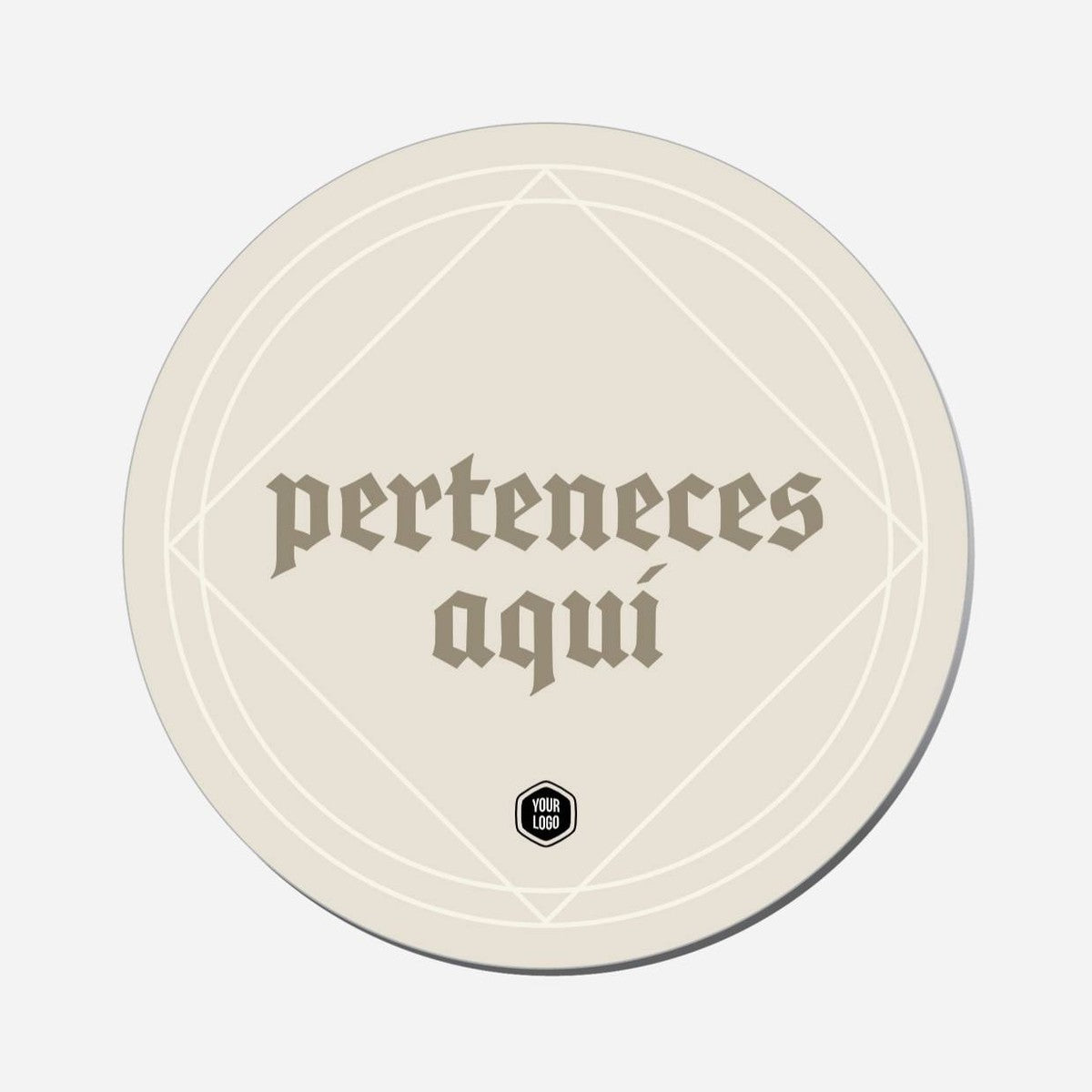 Perteneces Aquí - Circle Shape Preview