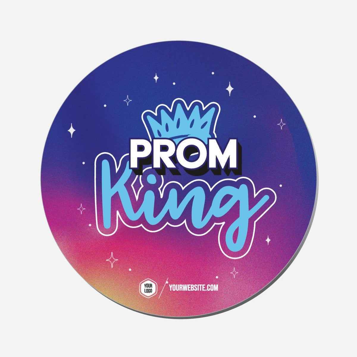 Prom King - Circle Shape Preview