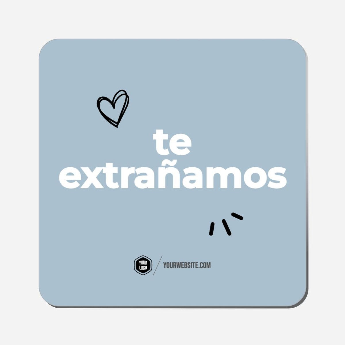 Te Extrañamos - Classic Shape Preview