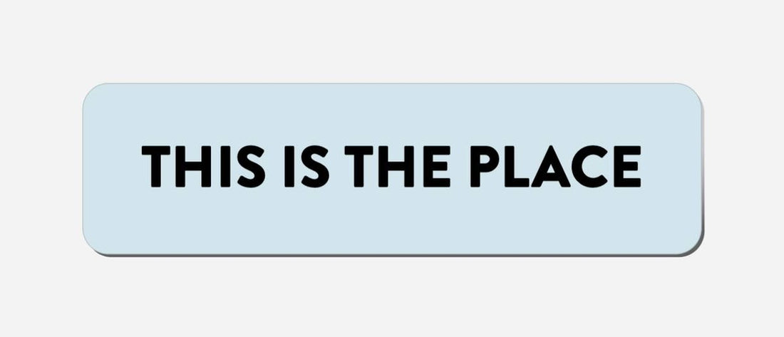 This Is The Place - Classic Shape Preview