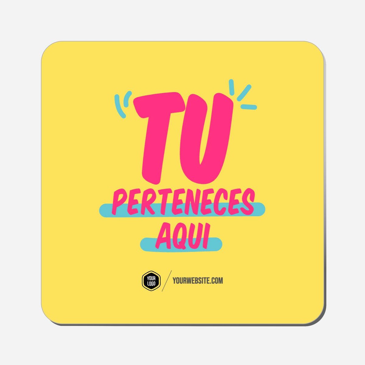 Tu Perteneces Aquí - Classic Shape Preview