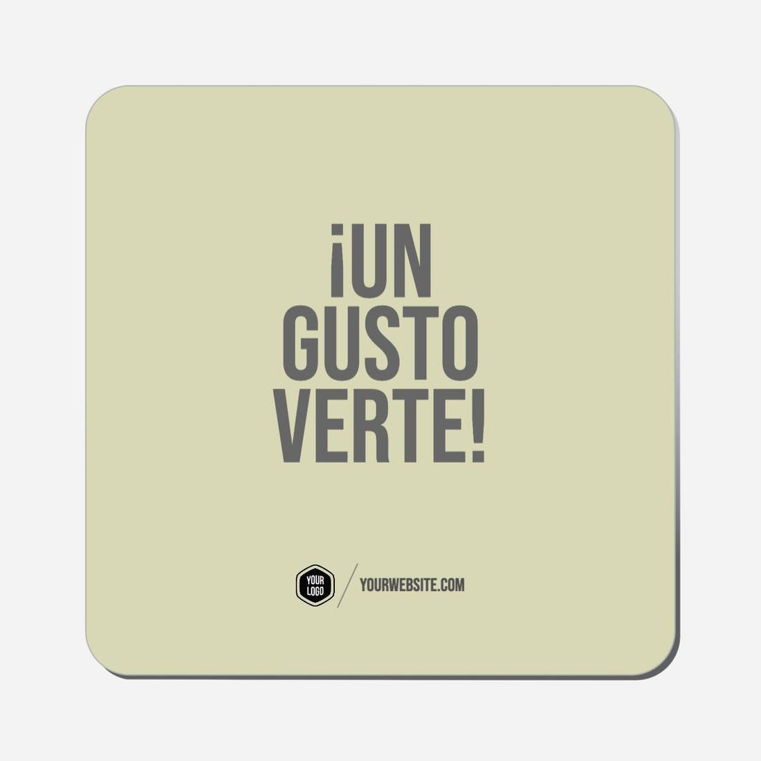 ¡Un Gusto Verte! - Classic Shape Preview