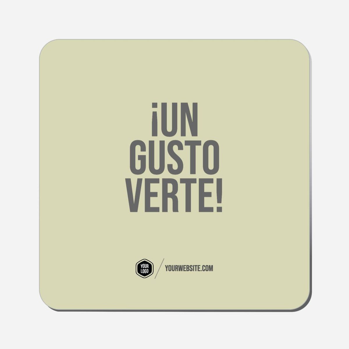 ¡Un Gusto Verte! - Classic Shape Preview