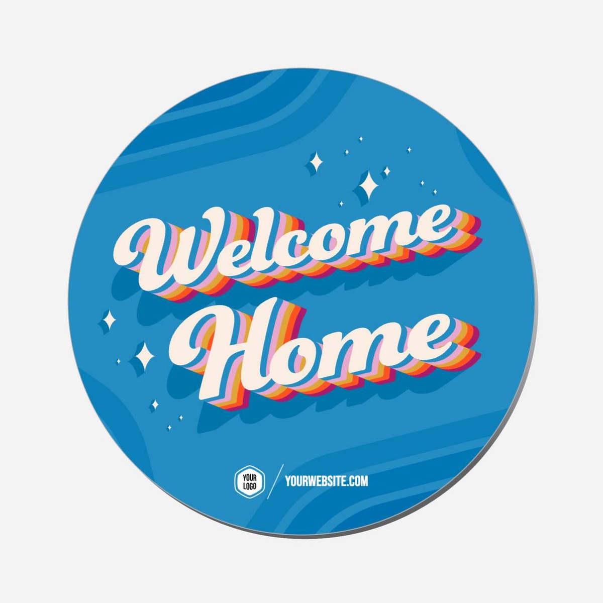 Welcome Home - Circle Shape Preview