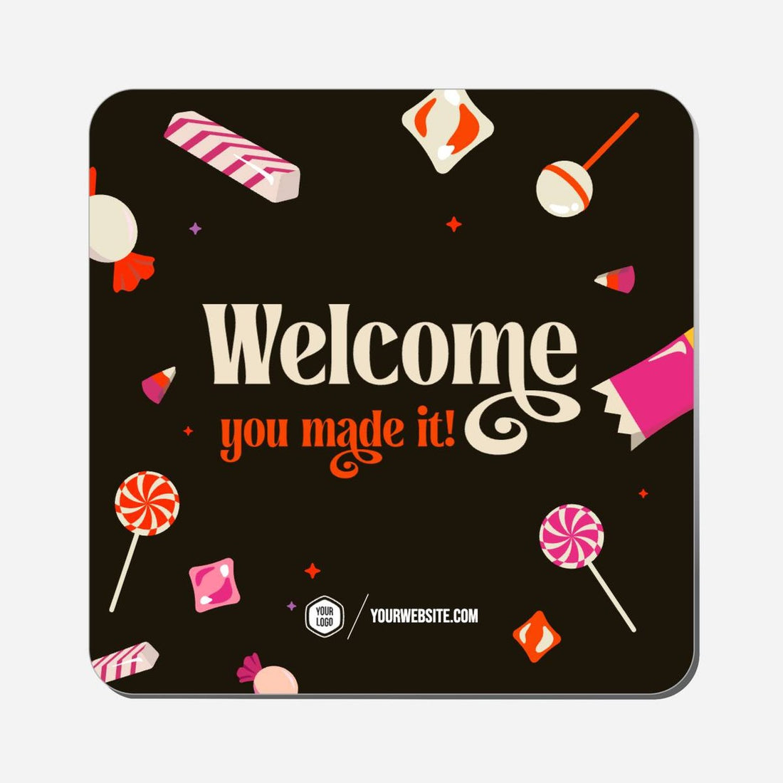 Welcome You Made It! - Classic Shape Preview