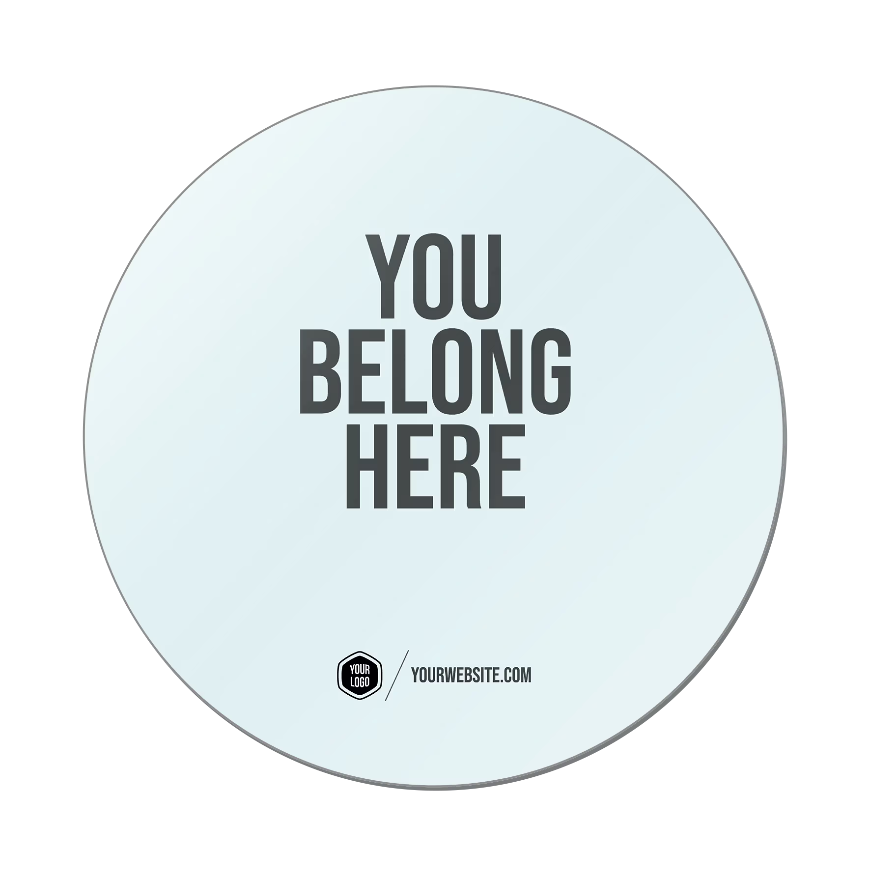 You Belong Here — Classic Popsigns