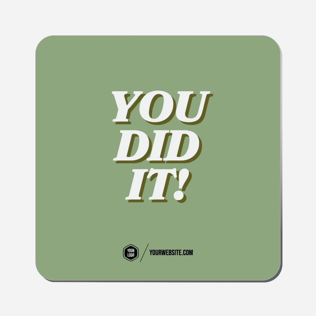 You Did It! - Classic Shape Preview