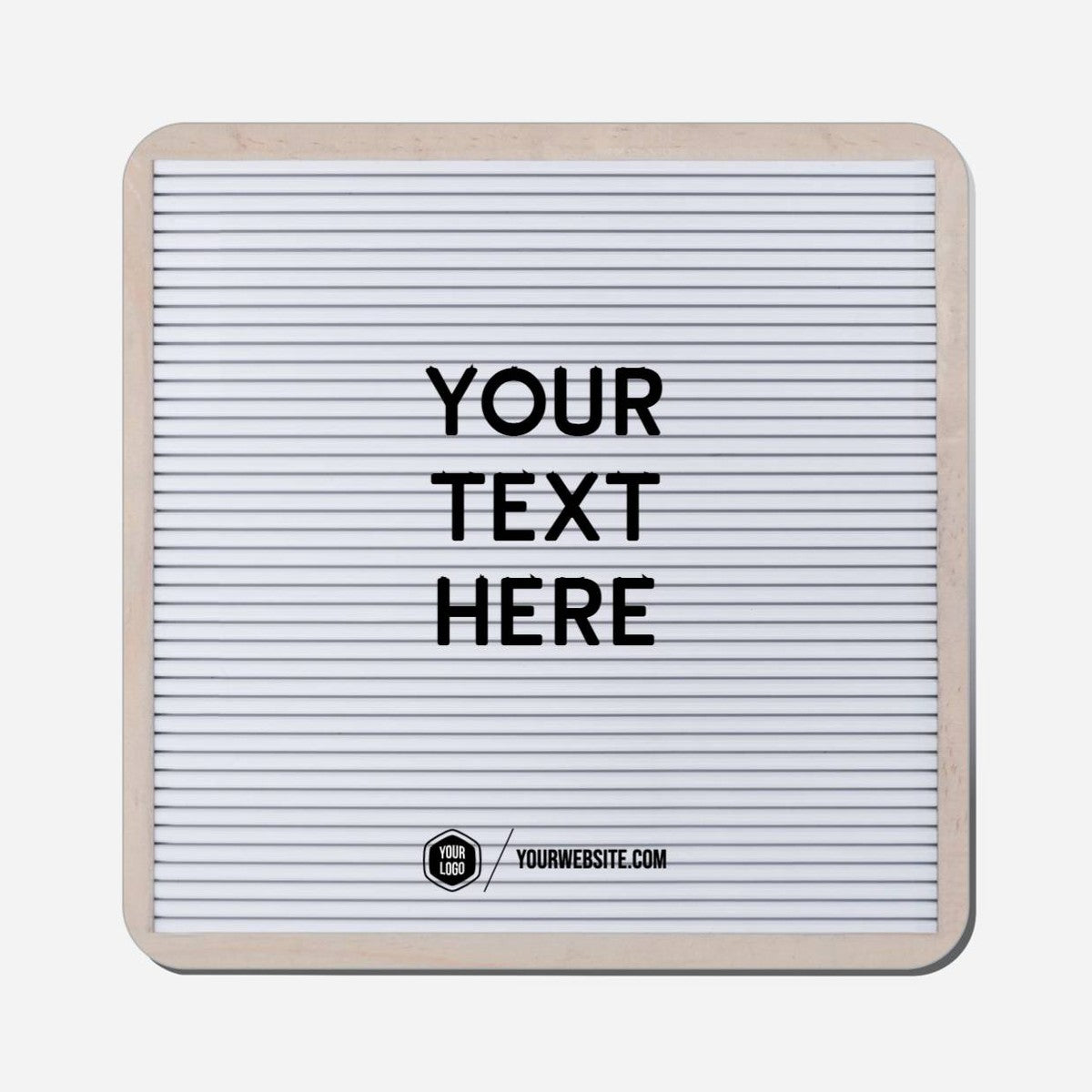 Your Text Here - Classic Shape Preview