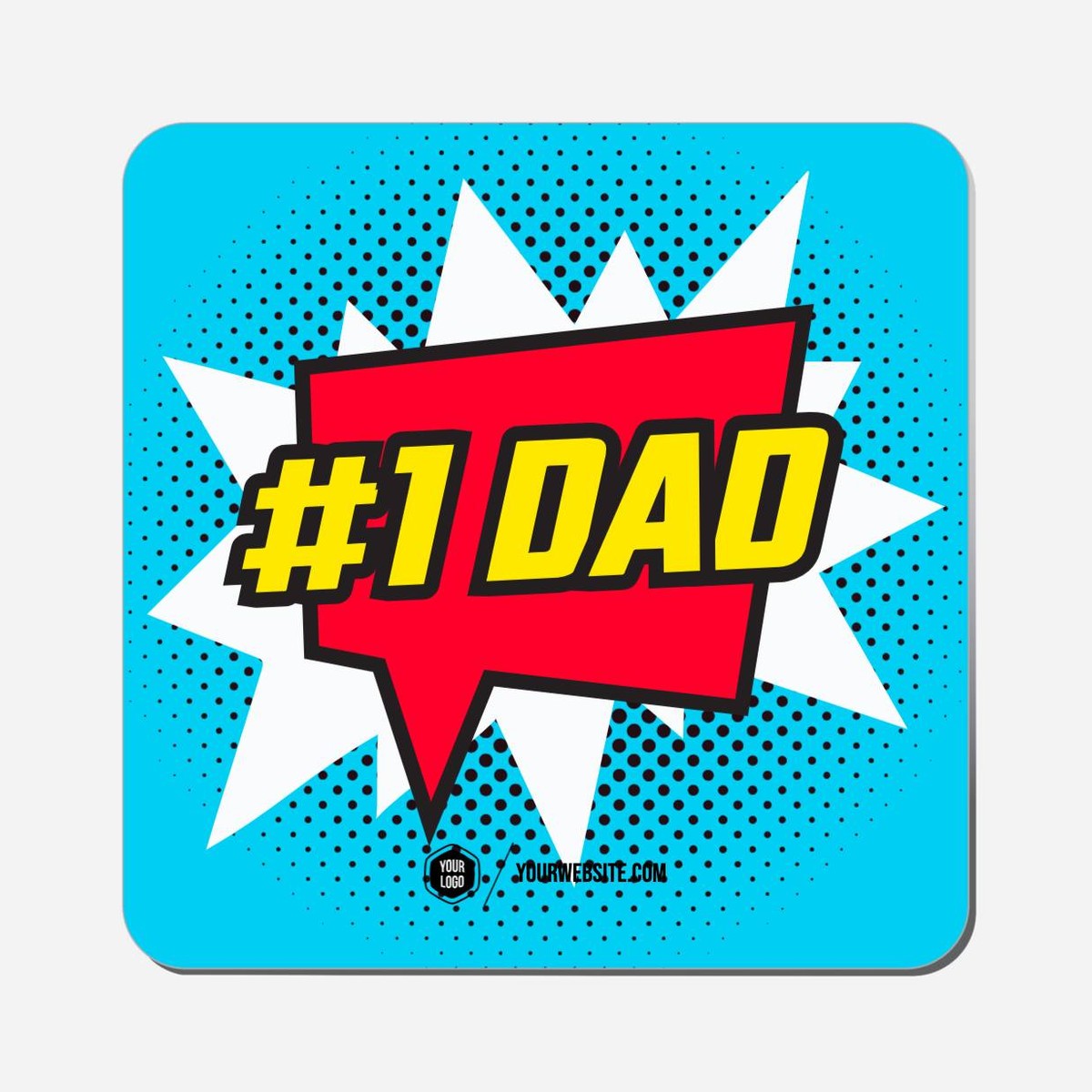 #1 Dad | Handheld Signs | Popsigns – Popsigns Studio