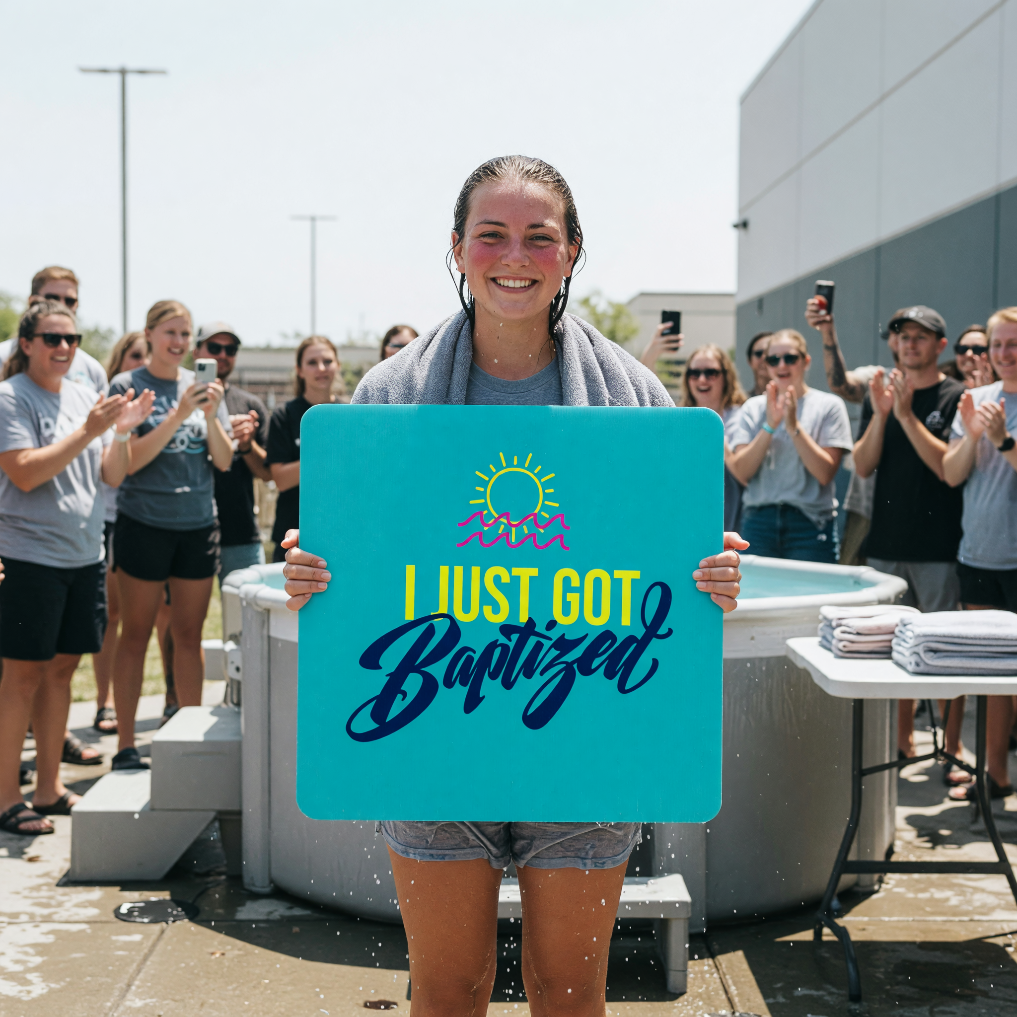 Baptism Day Kit — 3 Signs