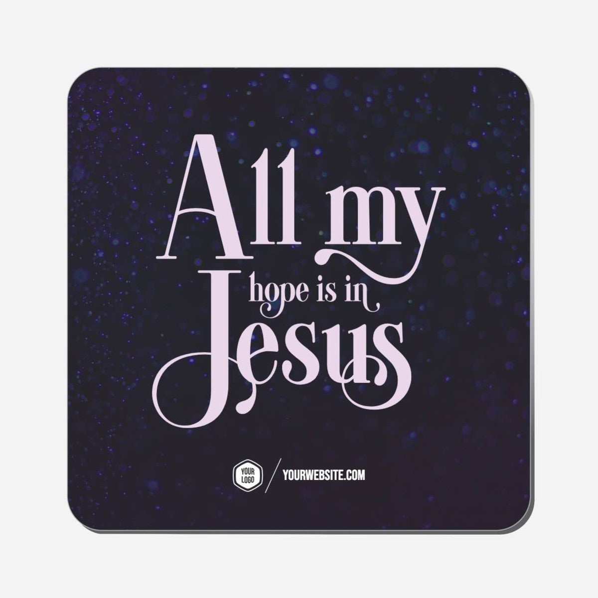 All My Hope Is In Jesus - Classic Shape Preview