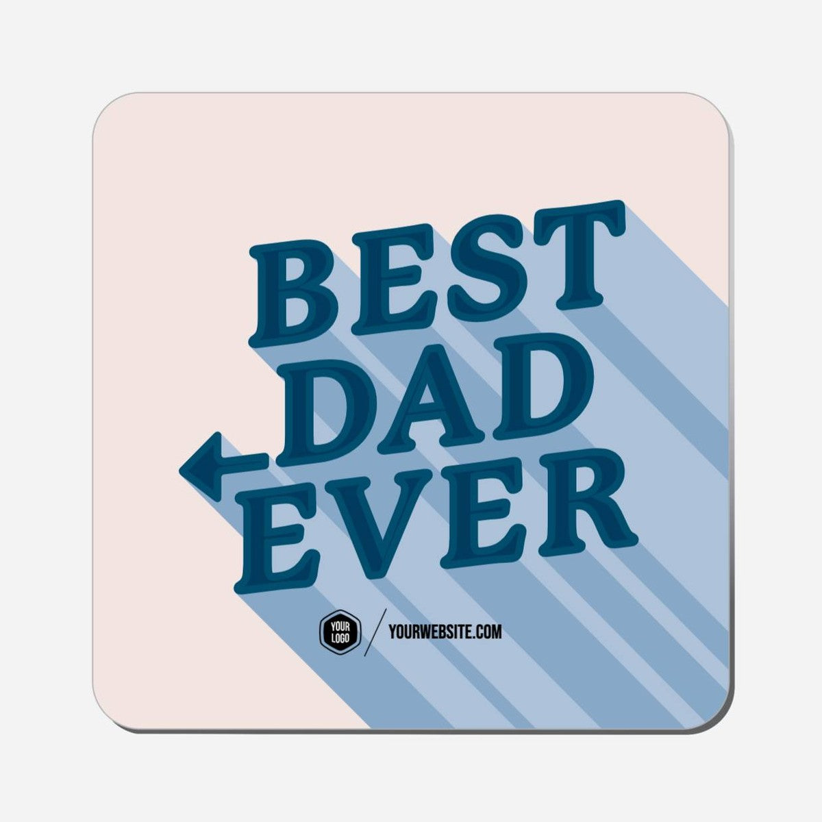 Best Dad Ever - Classic Shape Preview