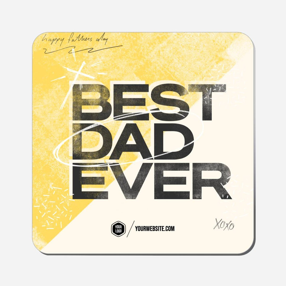 Best Dad Ever - Classic Shape Preview