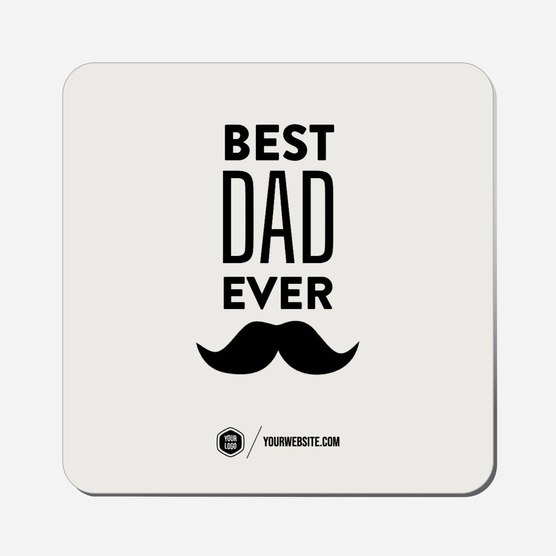 Best Dad Ever - Classic Shape Preview
