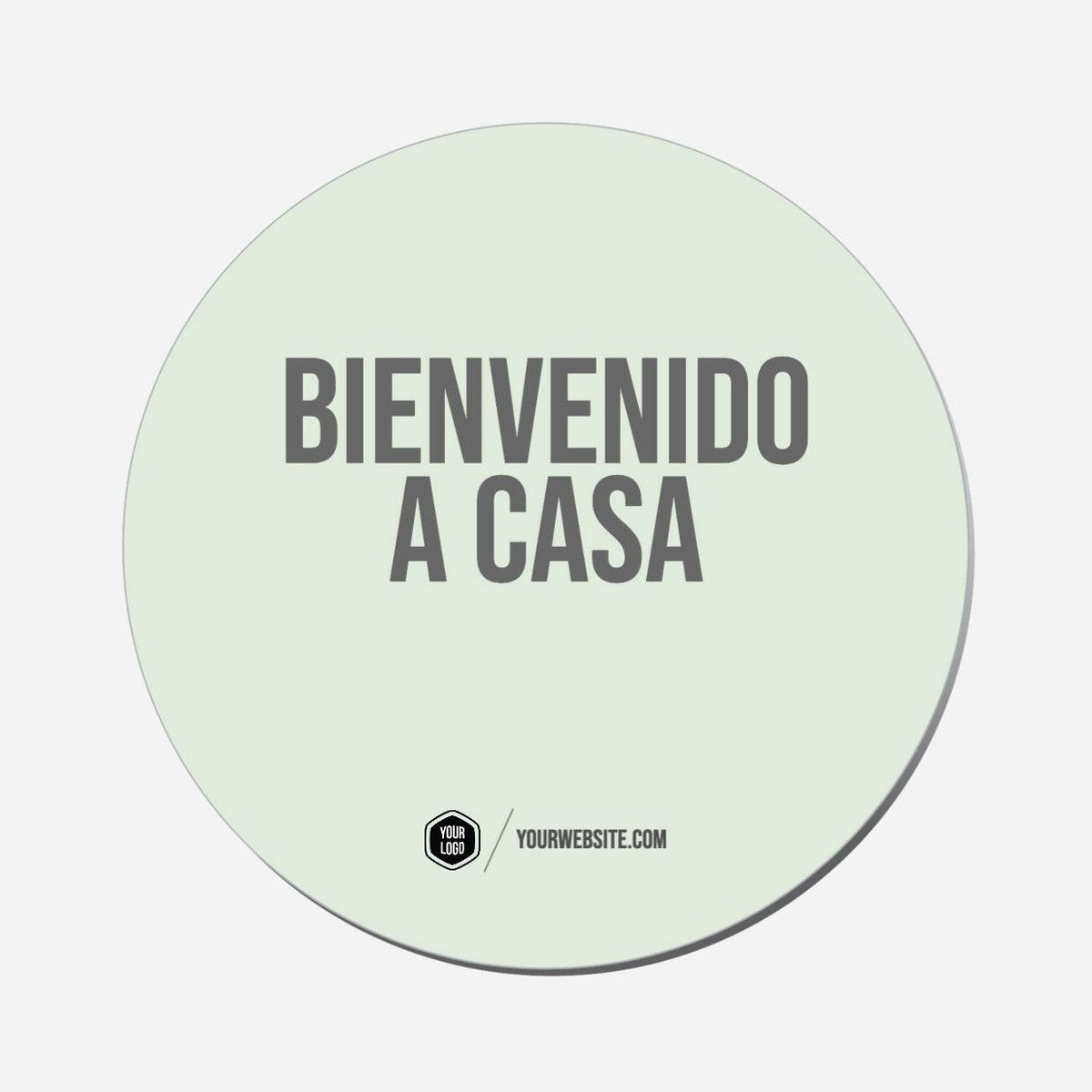 Bienvenido A Casa - Circle Shape Preview